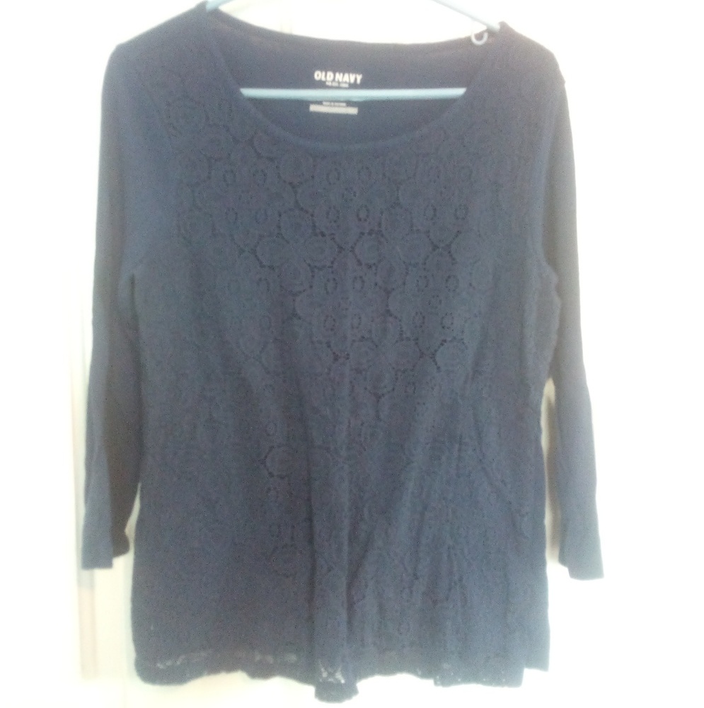 Navy blue Old Navy top